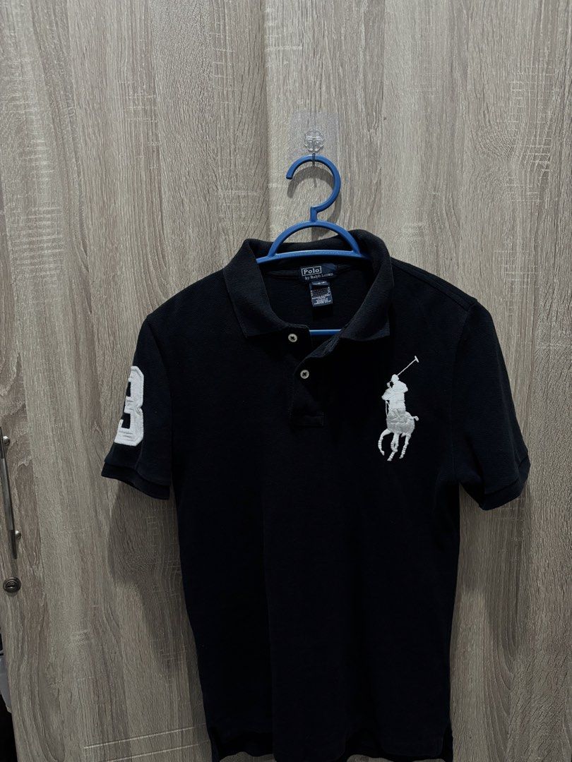 Polo RL Bigpony Black (Category: Tshirts & Polo Shirts ) located in Isulan. Submitted by nur_thrifts (Listing ID 1461085691, Image 1). Description: Polo RL Black Condition: 10/10 Dimes: 18x24 850+ship Excellent condition 📍Isulan, SK Comment/DM to claim”.