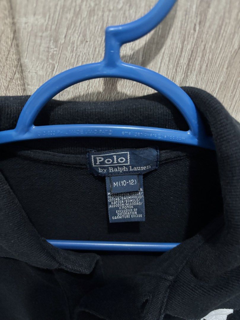 Polo RL Bigpony Black (Category: Tshirts & Polo Shirts ) located in Isulan. Submitted by nur_thrifts (Listing ID 1461085691, Image 2). Description: Polo RL Black Condition: 10/10 Dimes: 18x24 850+ship Excellent condition 📍Isulan, SK Comment/DM to claim”.