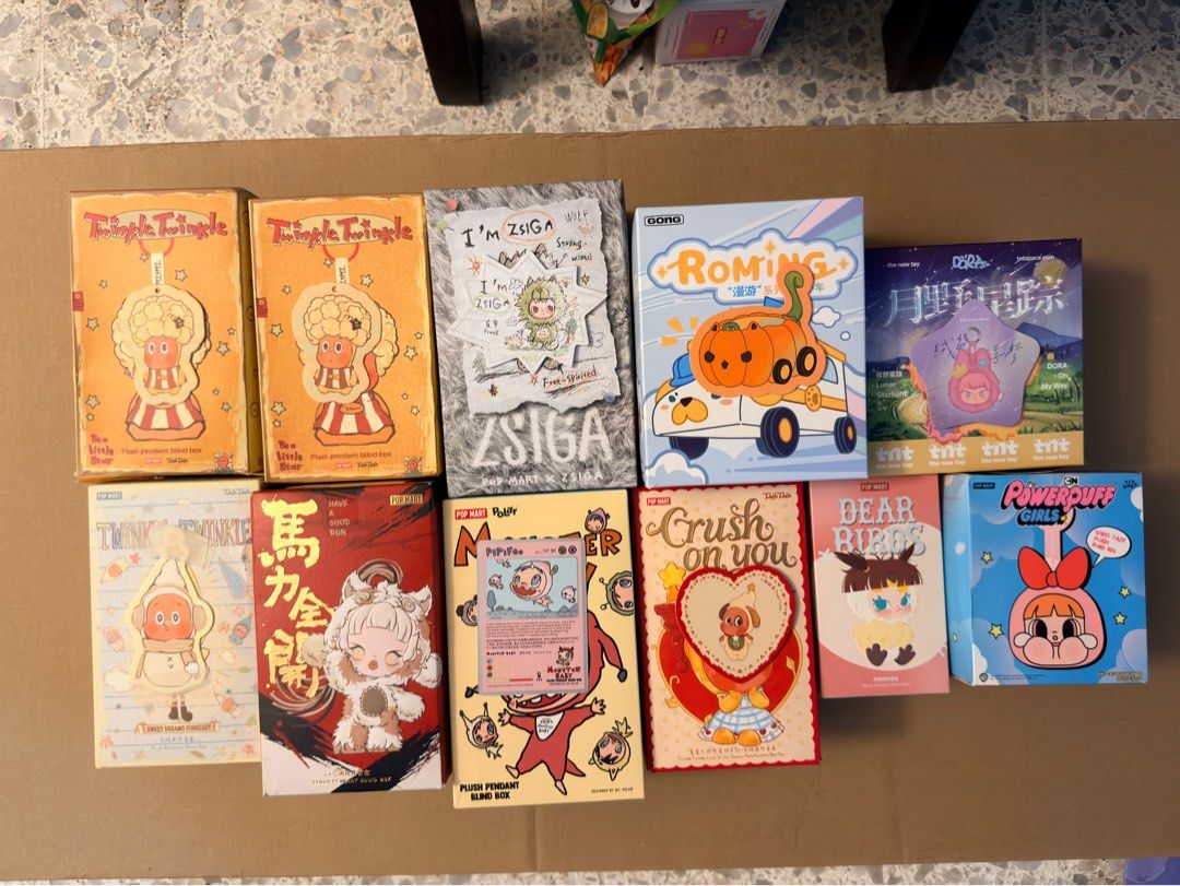 Popmart Assorted Plushie (Category: Plushies & Soft Toys) located in Quezon City. Submitted by ciao_dumps (Listing ID 1461083697, Image 1). Description: .
