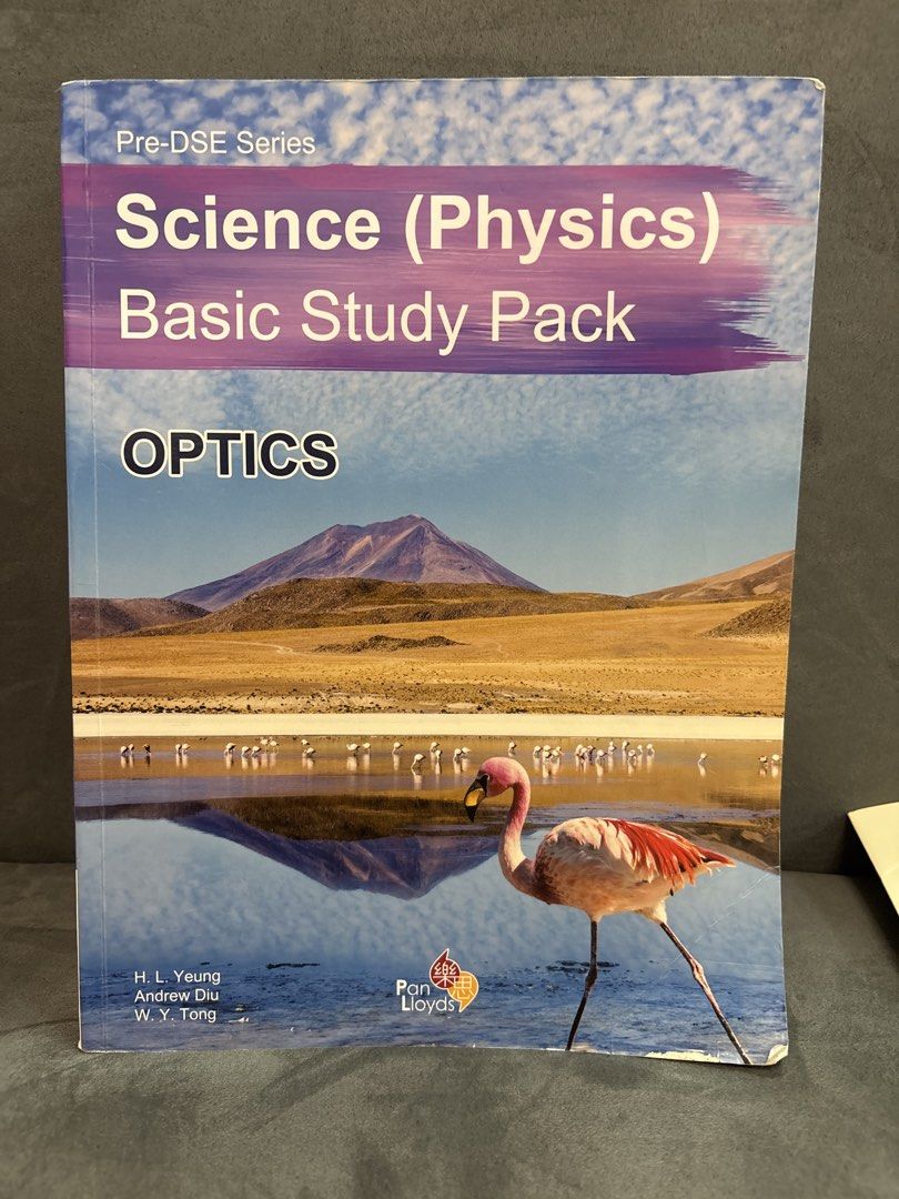 Pre-DSE Science (Physics) Basic Study Pack - Optics （分類：教科書）位於 Hong Kong。 由 vincezys 提交（商品編號 1461049759，圖片 1）。簡介： 9成新 呢本係Pre-DSE系列嘅Science (Physics) Basic Study Pack，專講OPTICS。作者有H. L. Yeung, Andrew Diu, W. Y. Tong。書本由Pan Lloyds出版。。。