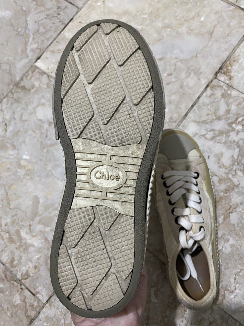 Preloved Authentic Chloe Clint Court Sneakers (Category: Sneakers) located in Quezon City. Submitted by luvkobagsnshoes (Listing ID 1460920880, Image 2). Description: preloved. fits size 22.5 or size 6. .