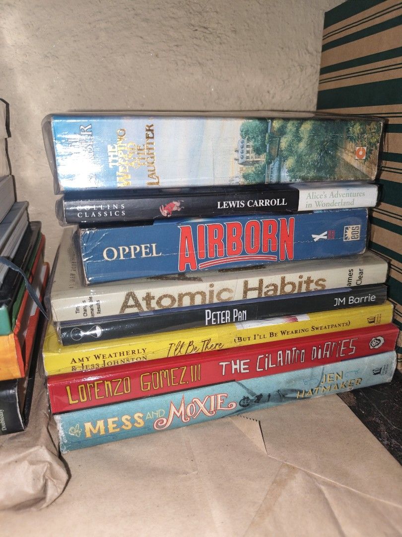 Preloved Books (Category: Storybooks) located in Cavite. Submitted by jenn.roseee (Listing ID 1461077242, Image 2). Description: ‎Selling my preloved books! All authentic! ‎ ‎All in good condition. Pm me for inquiry and pictures :) ‎ ‎mop: gcash/maya ‎mod: lalamove/j&t (shoudered by rhe buyer) ‎ 📍: General Trias, Cavite ‎rfs: school expenses ‎ ‎Happiness Key - 50 ‎Three Men in a Boat - 70 ‎Notes from a Small Island - 120 ‎The Oyster Catcher - 70
