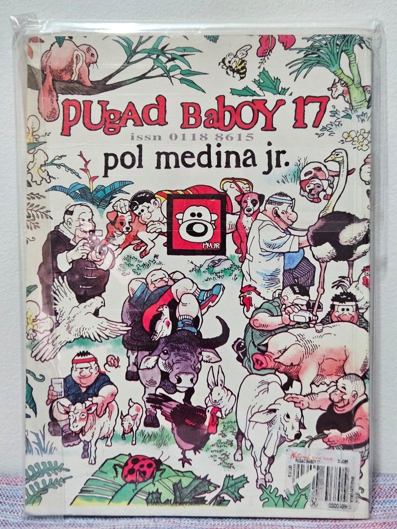 Pugad Baboy 17 (Category: Comics & Manga) located in Pasig City. Submitted by missbazaarista (Listing ID 1460975756, Image 2). Description: 🌸 Onhand, used, with flaws (see photo) 🌸 WYSIWYG (Please manage your expectations since this a preloved/secondhand comic book) 🌸 For Pugad Baboy comics collection 🌸 will sell to the price best offered 🌸 MOP: BPI, Gcash ✅ Pick-up details will be sent upon confirmation of Payment ✅ Shipping/Delivery fee wi