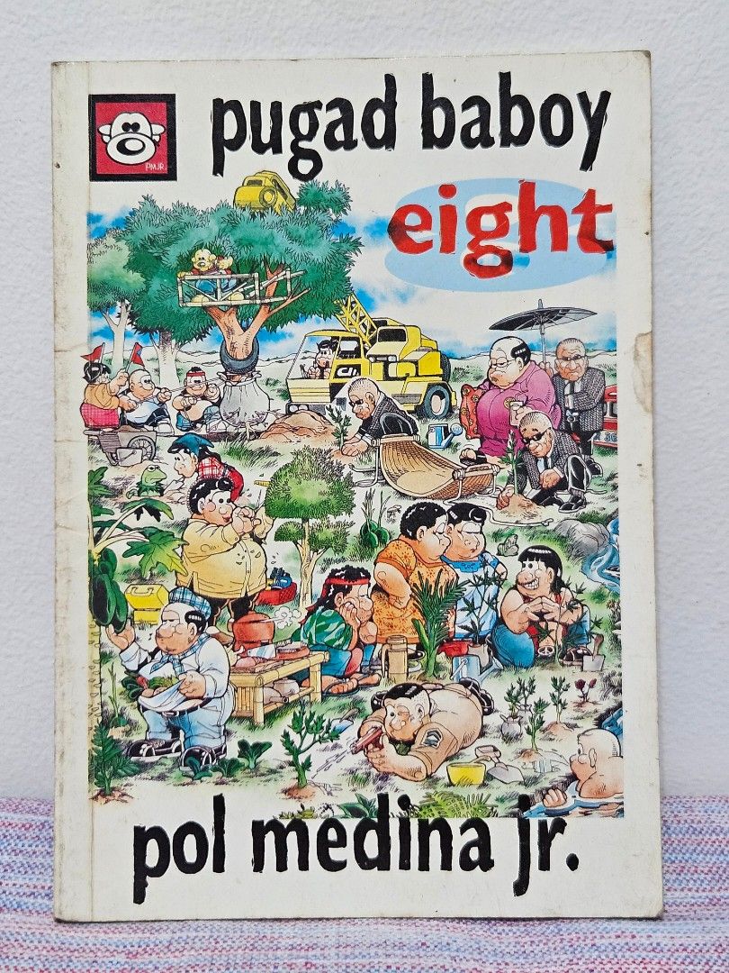 Pugad Baboy Eight 8 (Category: Comics & Manga) located in Pasig City. Submitted by missbazaarista (Listing ID 1460975143, Image 1). Description: 🌸 Onhand, used, with flaws (see photo) 🌸 WYSIWYG (Please manage your expectations since this a preloved/secondhand comic book) 🌸 For Pugad Baboy comics collection 🌸 will sell to the price best offered 🌸 MOP: BPI ✅ Pick-up details will be sent upon confirmation of Payment ✅ Shipping/Delivery fee will