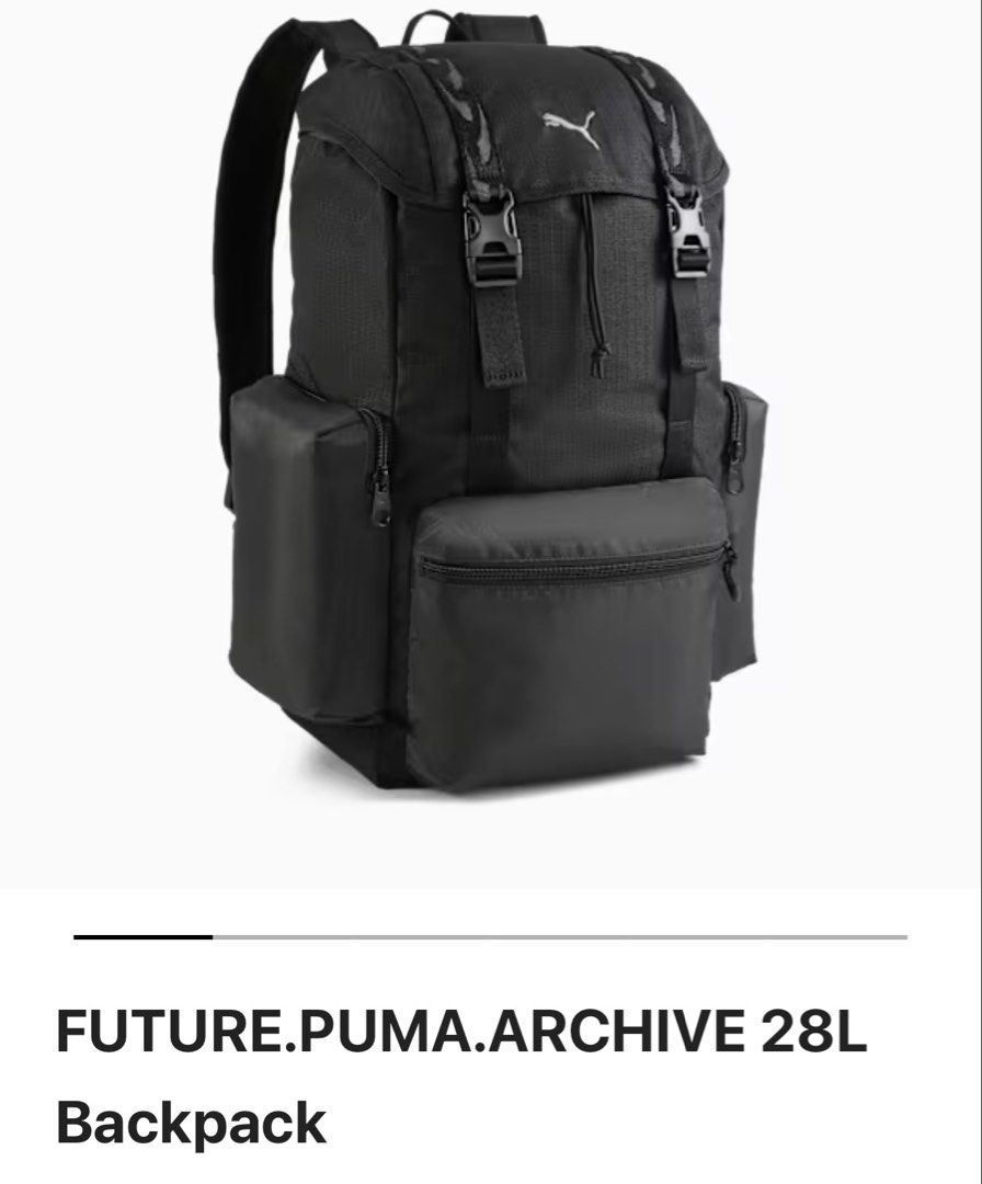 Puma Future Archive 28L Backpack Black (Category: Backpacks) located in Pasig City. Submitted by jerizgamaro (Listing ID 1461111366, Image 3). Description: Bought for 3600 pesos. Selling it only for 1200. Slightly negotiable. Rfs - Not using it anymore - Puma Future Archive 28L Backpack - Ample storage space for essentials - Features side pockets for easy access - Includes a front zip compartment - Adjustable straps for a comfortable fit - Ideal 