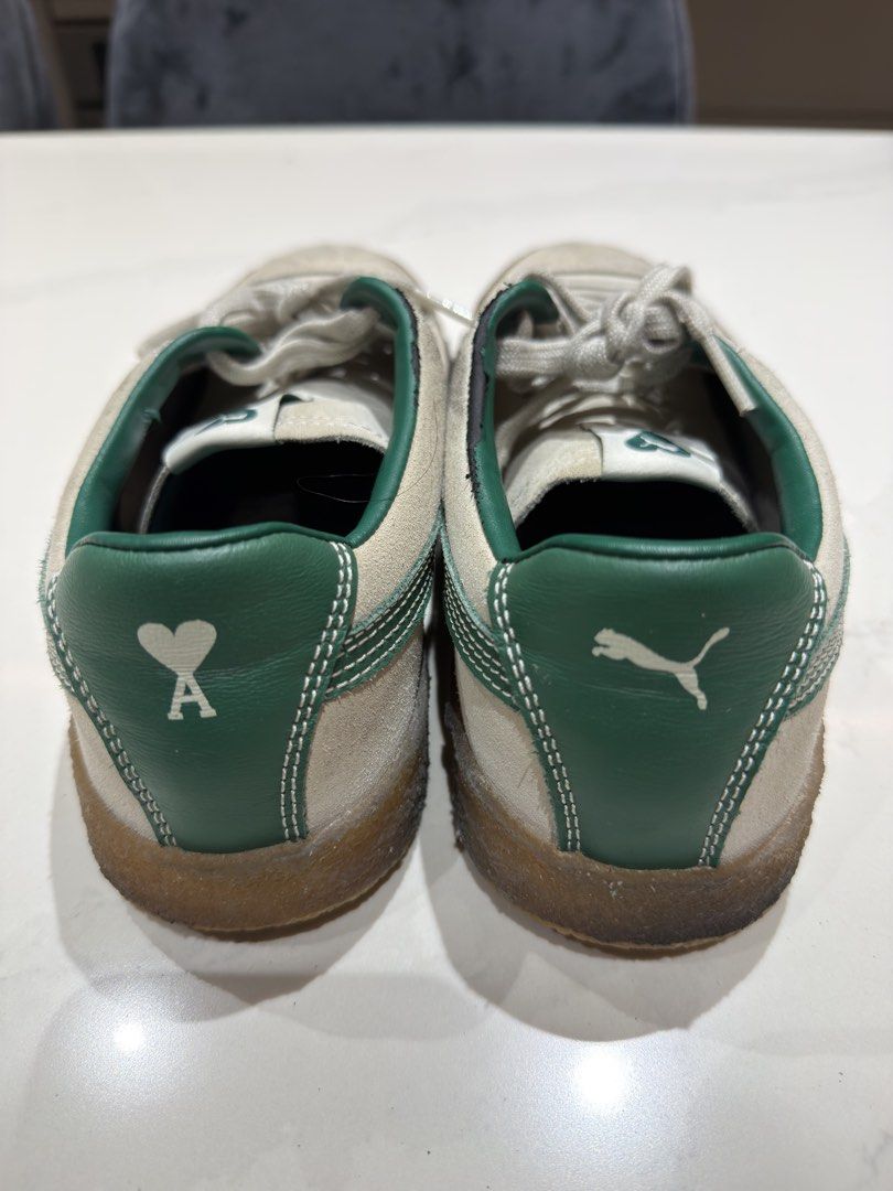 Puma x Ami Paris (Category: Sneakers) located in Taguig. Submitted by notobrokies (Listing ID 1460964426, Image 2). Description: LEGIT / LIKE NEW RFS: TOO MANY SHOES NO BOX OR EXTRAS IF NOT PICTURED NO TRADE / NO NEGO / LAST PRICE GCASH PAYMENTS ONLY - NO COD LALAMOVE OR GRAB ONLY NO LBC / J&T SERVICES Location Pin: McKinley Hill Village .