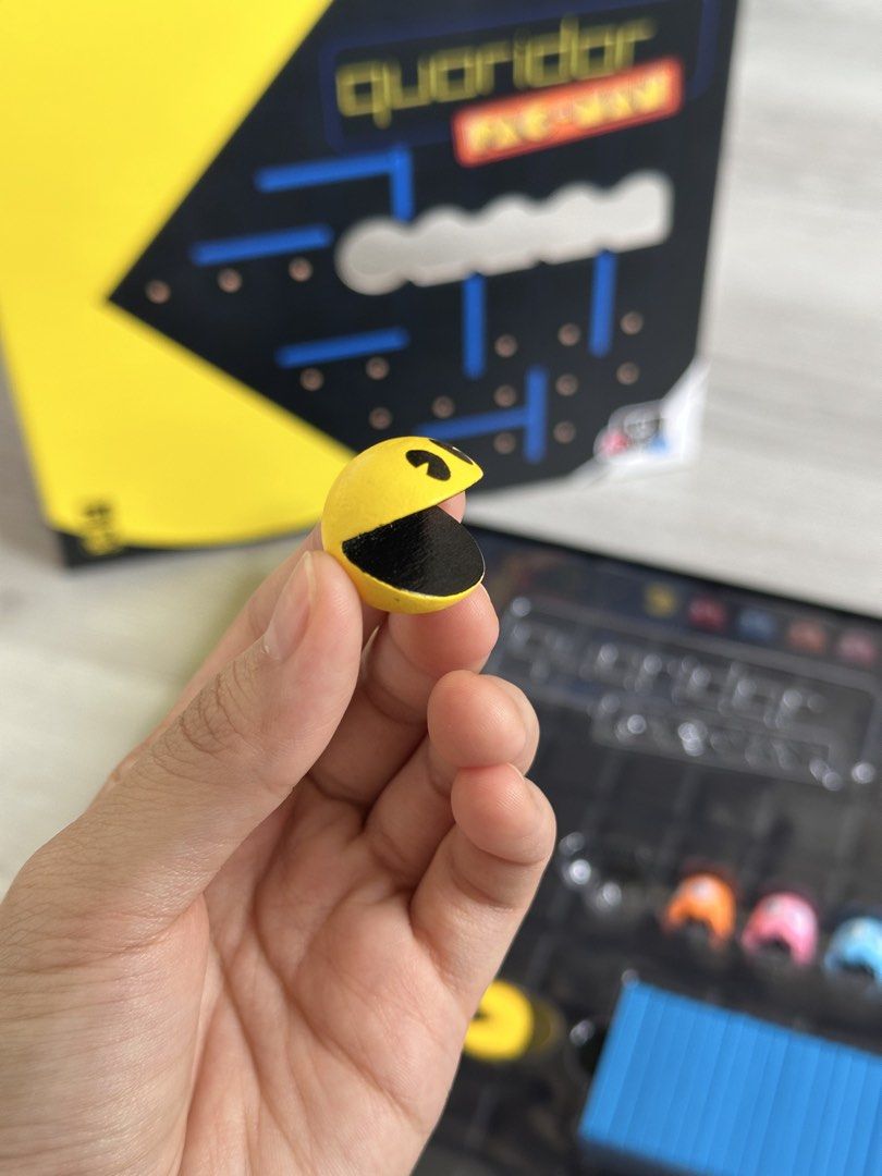 Quoridor Pac-Man Board Game (Category: Board Games & Puzzles) located in Imus. Submitted by audzzz (Listing ID 1460939835, Image 3). Description: ✨Original boardgame bought from Gaming Library Greenbelt 5 ✨Played less than 5 times ✨RFS: Decluttering ✨MOP: GCash, BPI, GoTyme, Maribank ✨Delivery fee booked and shouldered by buyer 📍Imus, Cavite.