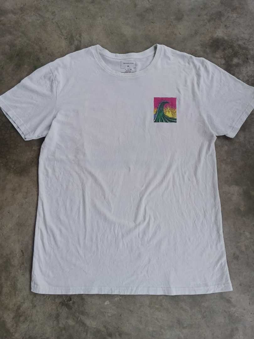Quicksilver wave on back design (Category: Tshirts & Polo Shirts ) located in Manila. Submitted by findfinechie (Listing ID 1461062544, Image 1). Description: dm for inquiries.