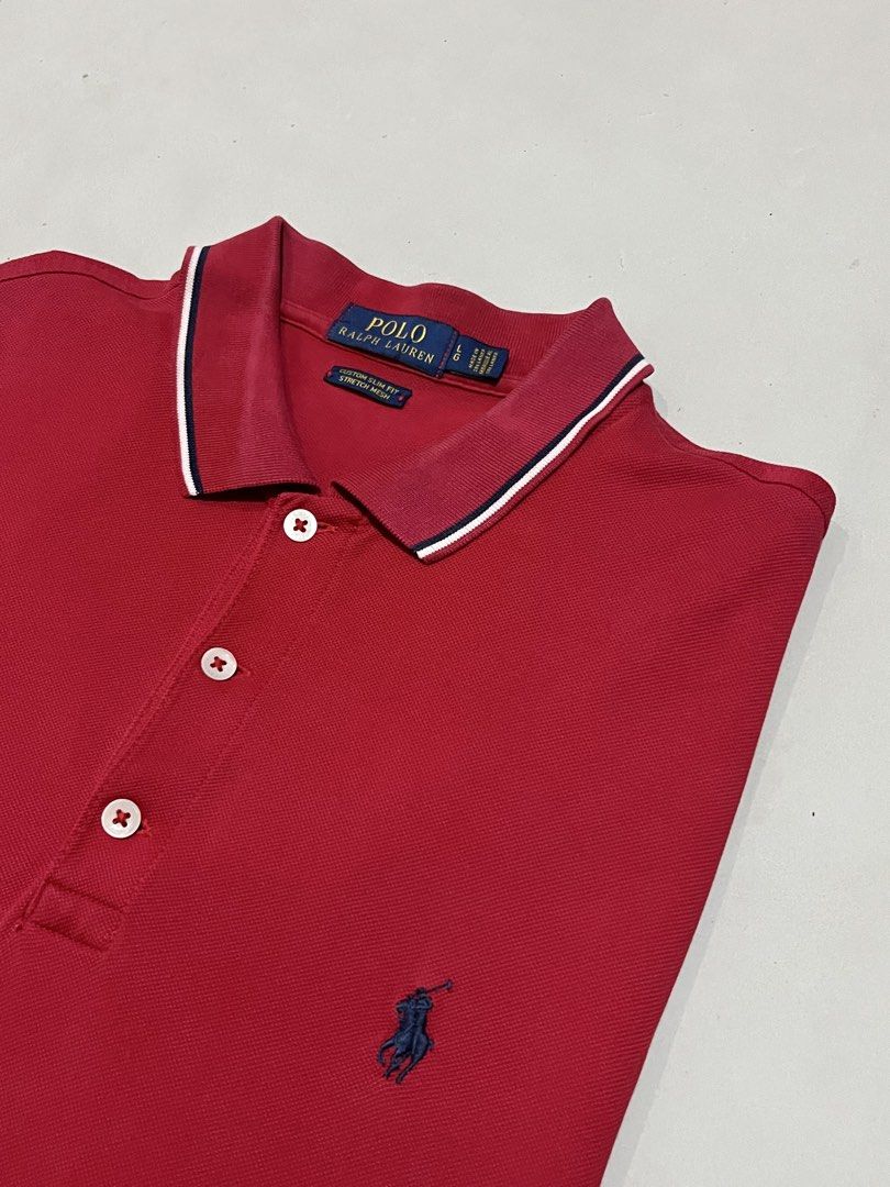 Ralph Lauren Polo shirt (Category: Tshirts & Polo Shirts ) located in Iloilo. Submitted by jthrift0 (Listing ID 1461088435, Image 2). Description: Complete tags authentic 22x30 minor fade on collar .