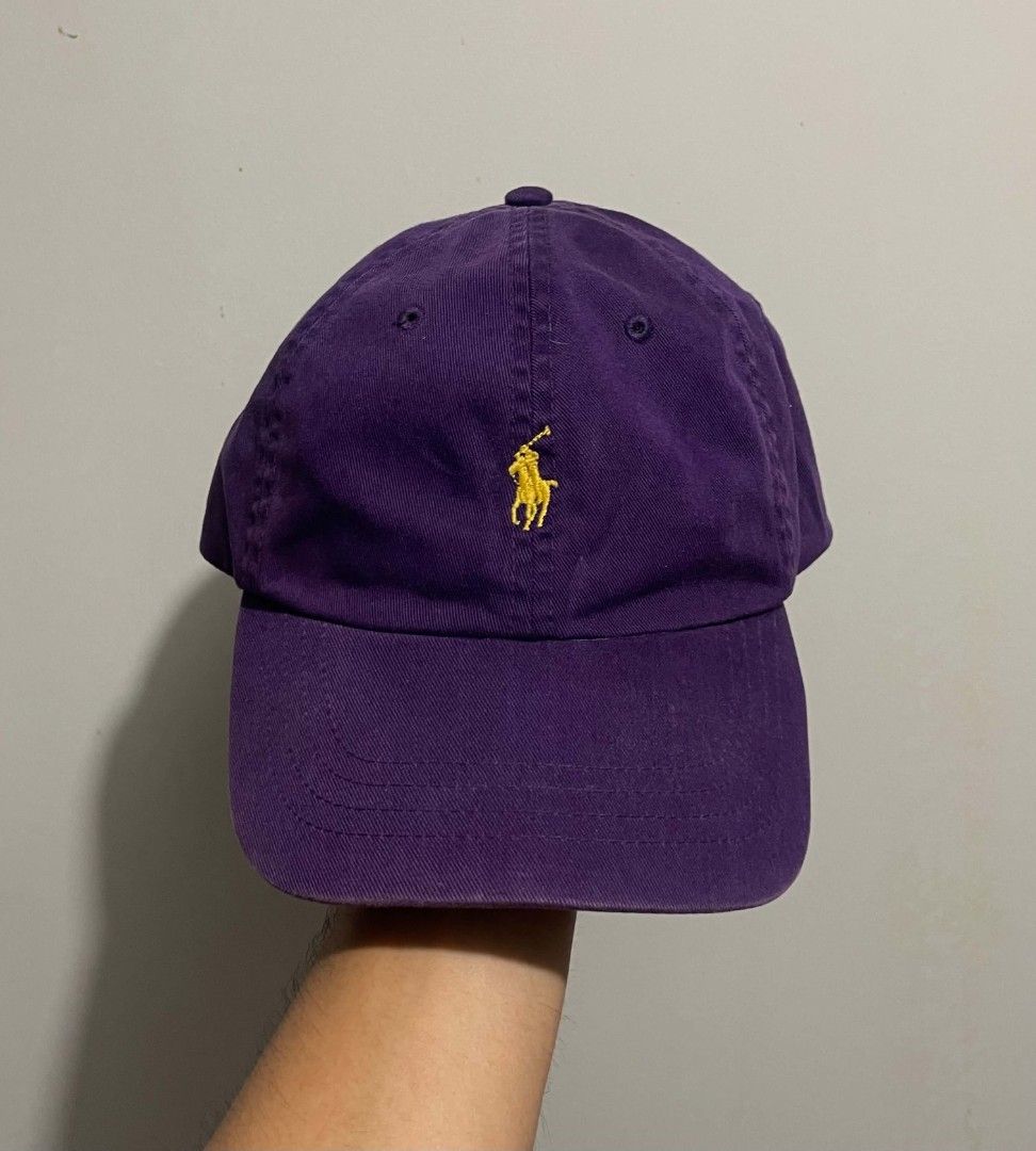 Ralph Lauren Purple Leather Strap Dadhat (Category: Luxury Accessories) located in Bacolod City. Submitted by abkicks_apparel (Listing ID 1461092504, Image 1). Description: Polo Ralph Lauren Purple Leather Dadhat Osfm / Osfa Authentic Original Excellent Condition No Hidden Issues .