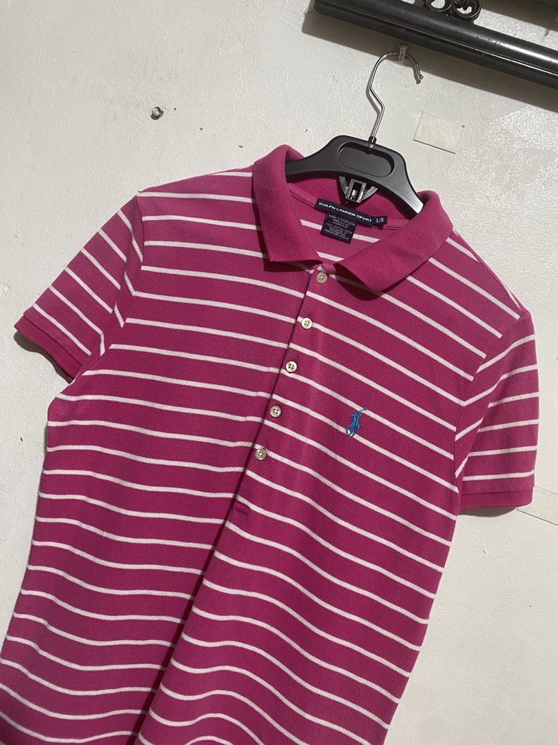 RALPH LAUREN STRIPE POLO SHIRTS (Category: Others Tops) located in Manila. Submitted by brndn.rgld (Listing ID 1461102995, Image 2). Description: NEGO FOR SURE BUYER 19 / 25 LIKE NEW CONDITION NO ISSUE.