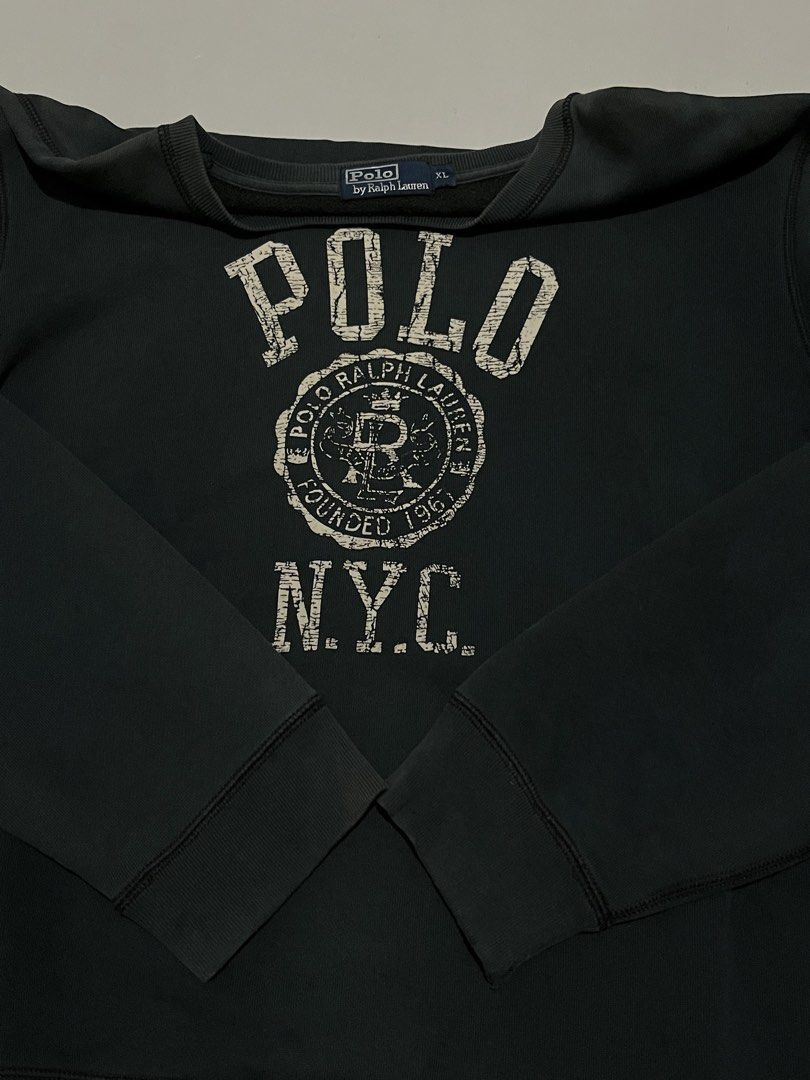 Ralph Lauren Sweater (Category: Longsleeves) located in Iloilo. Submitted by jthrift0 (Listing ID 1461091174, Image 2). Description: Complete tags authentic 25x29 scratch/fade wash.