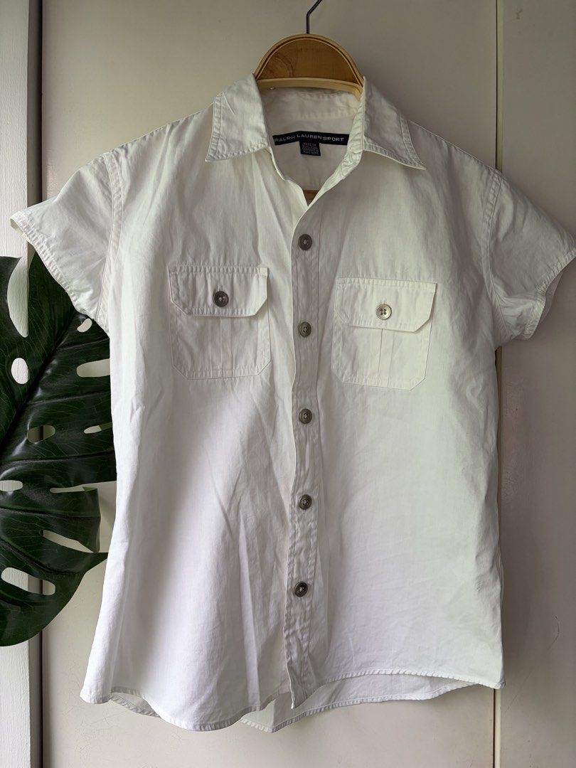 Ralph lauren white Shortsleeve (Category: Blouses) located in Manila. Submitted by coolandchic (Listing ID 1461038243, Image 1). Description: Ralph lauren USA .