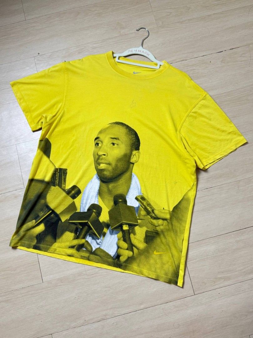 Rare Nike Kobe Bryant Iconic postgame interview tee (Category: Tshirts & Polo Shirts ) located in Cavite. Submitted by goinguppp (Listing ID 1460998936, Image 1). Description: Size Large 22 X 29 oversized fit.