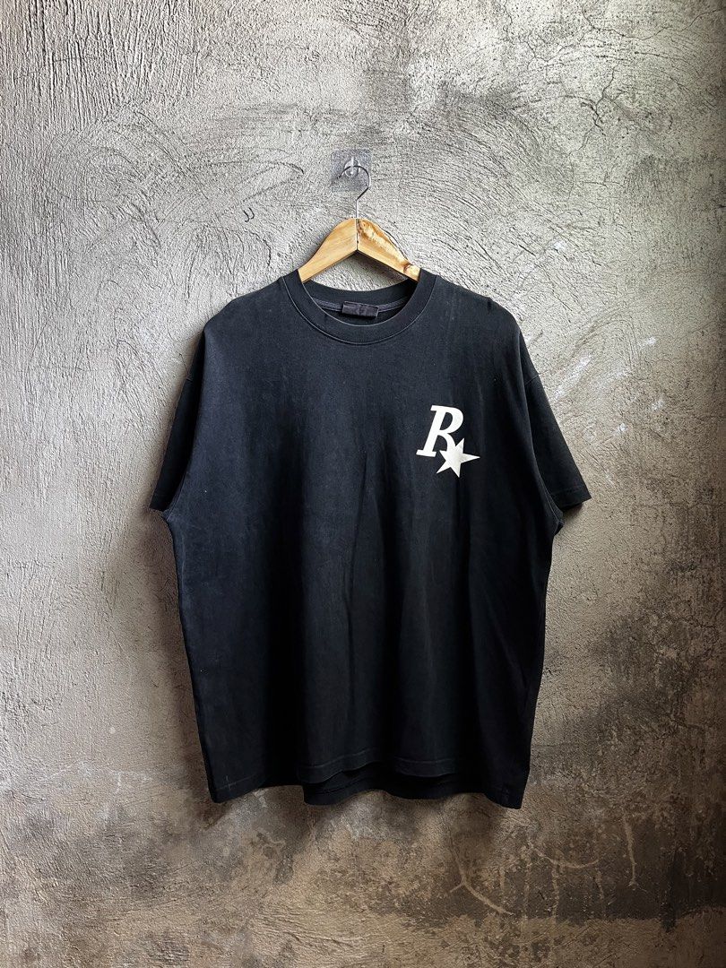 RASS (Category: Tshirts & Polo Shirts ) located in Cagayan de Oro. Submitted by rewornthriftph (Listing ID 1460924017, Image 3). Description: width: 24 length: 28.5 BOXY large to XL | OVERSIZED also on medium Color rate: 9/10 Issue: MINIMAL CRACKPRINT In VERY GOOD Condition See details and reference on slides Payment Methods: GCASH/JNT PLS MANAGE YOUR EXPECTATIONS. THRIFT ITEMS, NO CANCELLATION ₱400.