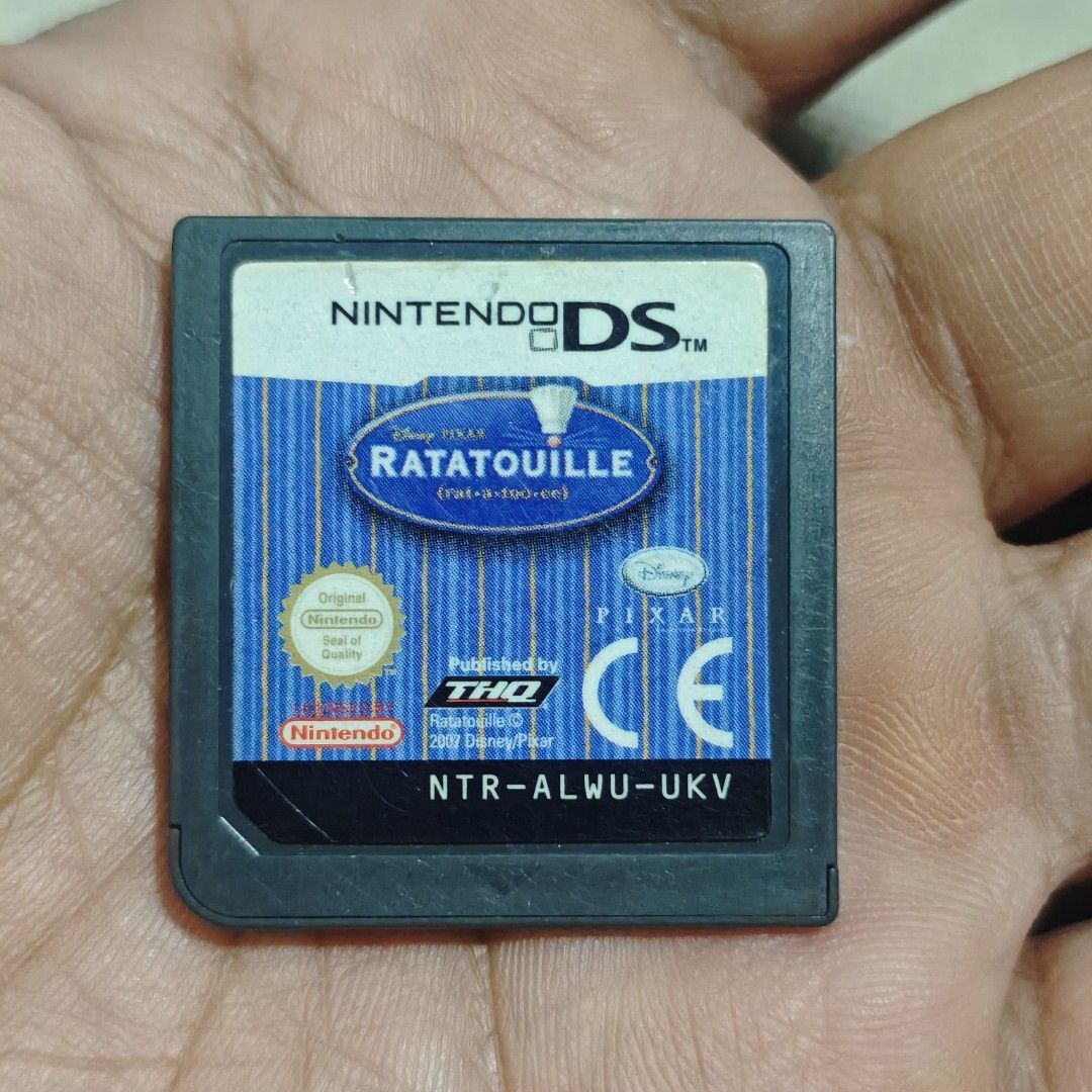 Ratatouille DS Game (Category: Nintendo) located in Quezon City. Submitted by shopme_gadget30 (Listing ID 1461065876, Image 1). Description: kindly read the details first for sale fixed price good Condition tested and working game card / Cart Only No Case compatible to Nintendo 3DS/2DS/DS ukv/Eur region Shoopppppeee —,✅ can check out pm for the linnnkkk (If shoopppee check out, price is higher because of shooppppeee deduction qc area meet up: sm 