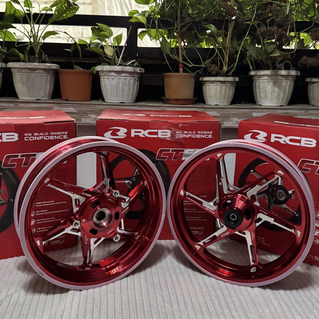 Rcb Ct600 mags Aerox V3 (Category: Tires & Rims) located in Marilao. Submitted by yuzokii (Listing ID 1461093471, Image 2). Description: RCB CT600 CNC Mags Aerox V3 Front 2.50 x 14/Rear 3.50 x14 n 8k only Below Srp!!! Avail color Black Red Silver Marilao Bulacan Locatin Meet up/pick up/lalamove.