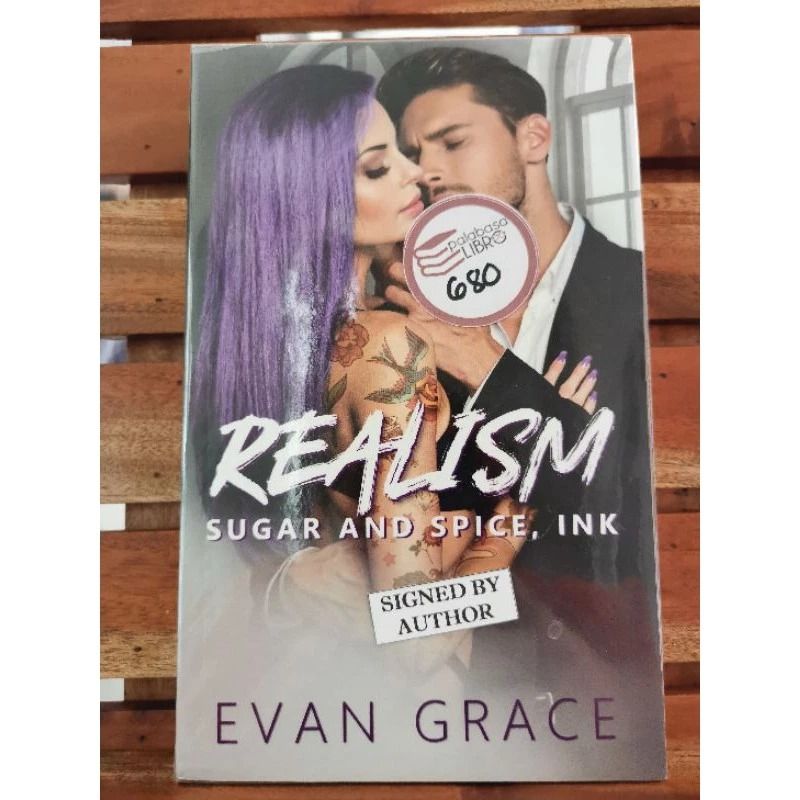 Realism by Evan Grace signed by author (Category: Storybooks) located in Iloilo. Submitted by k8sonlineph (Listing ID 1461040319, Image 1). Description: Signed by author New Paperback Signed by author New Paperback Ordinary, typical, conformed, are words never used to describe me. I've never been one to play by the rules. It's my world, my life and I do things my way. I see the way they stare at my body covered in tattoos and my lavender hair, I 