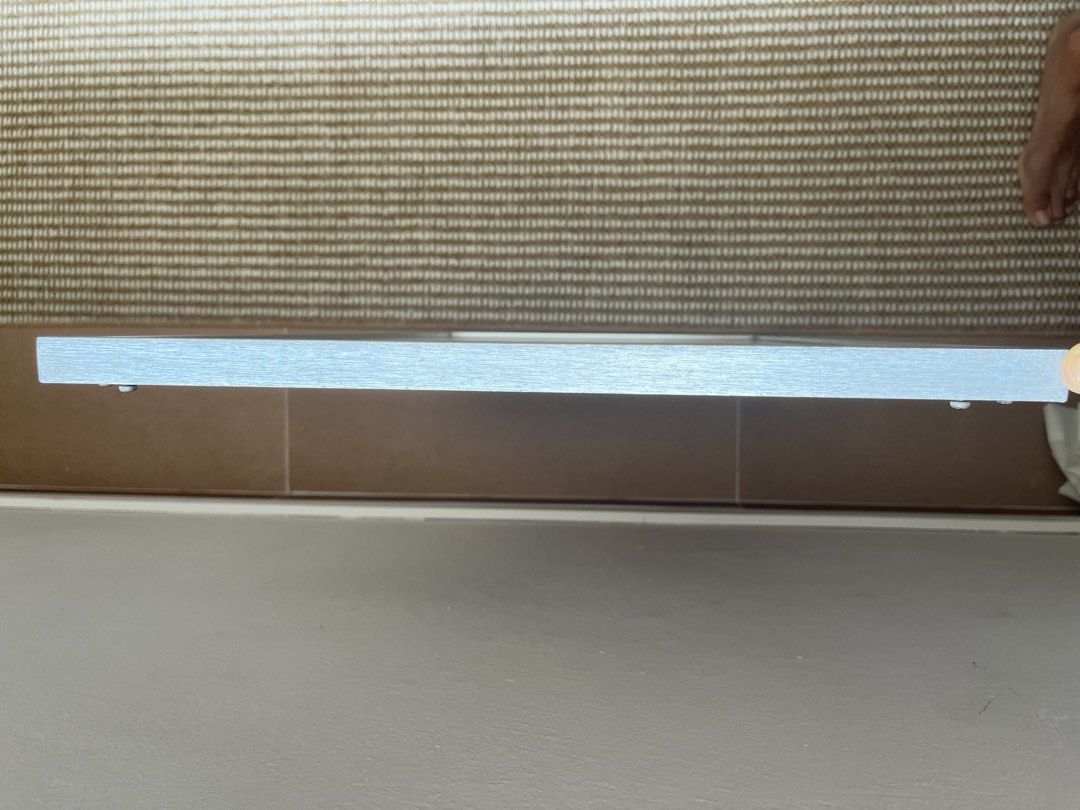 Rectangular Mirror with Silver Frame (Category: Mirrors) located in Singapore. Submitted by naje. (Listing ID 1461086416, Image 3). Description: 76.5x40.5x2cm; ~1.5kg.