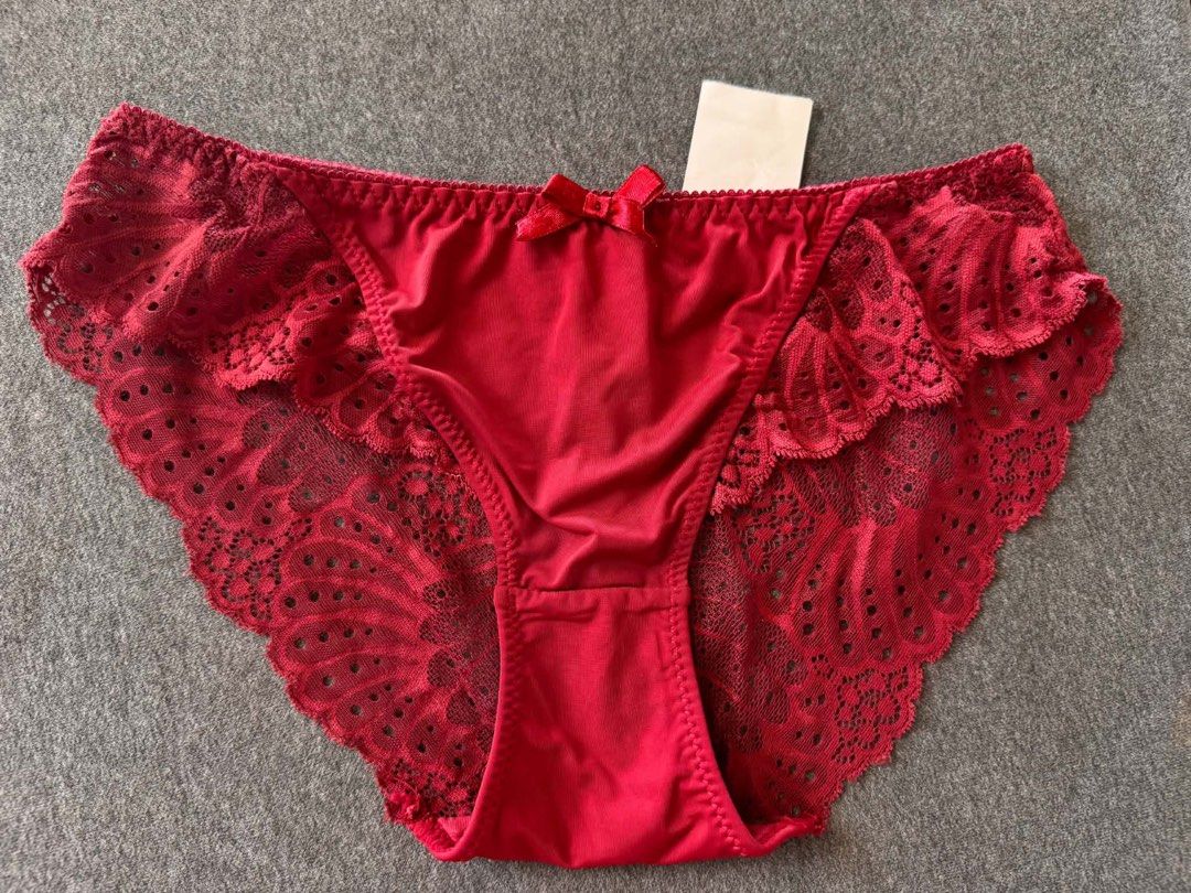 red lace back panty M (Category: Undergarments & Loungewear) located in San Jose. Submitted by 99ners (Listing ID 1460921973, Image 1). Description: .