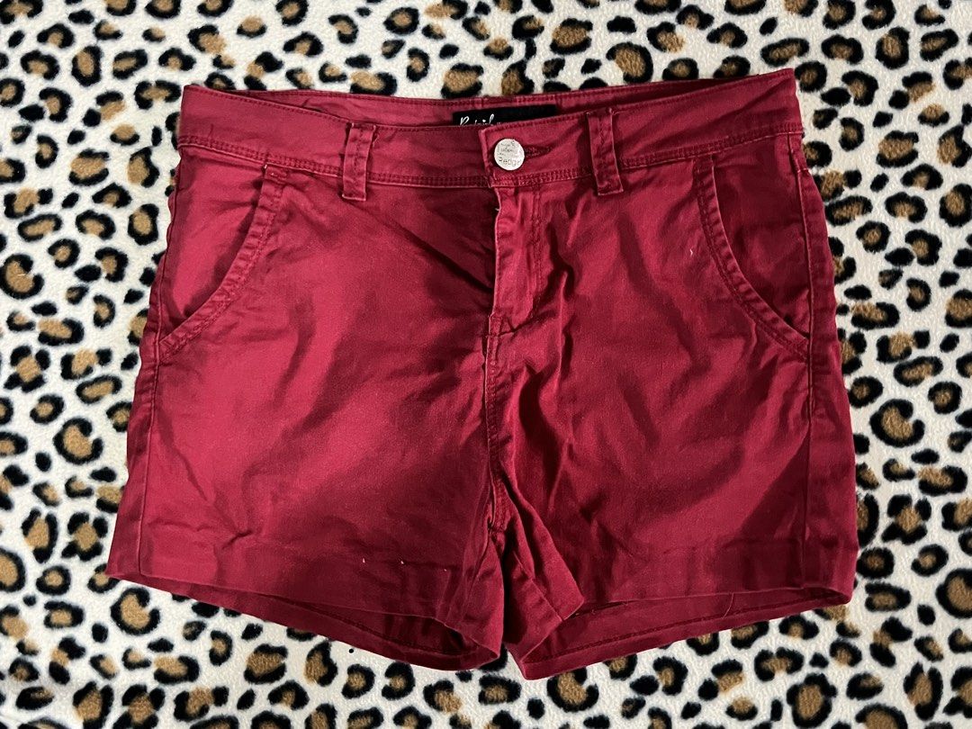 RedGirl Shorts (Category: Shorts) located in San Pedro. Submitted by sie_declutters (Listing ID 1461047864, Image 1). Description: Condition - Used w/o flaws but with stitches visible (pina-iksian).