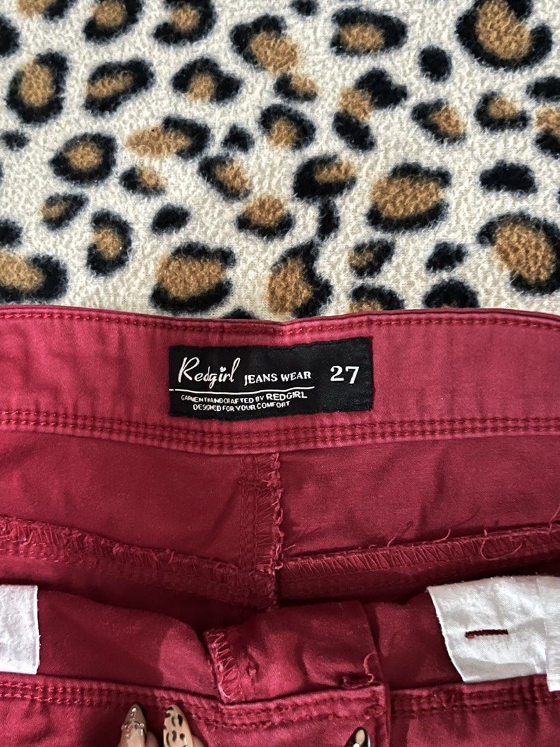 RedGirl Shorts (Category: Shorts) located in San Pedro. Submitted by sie_declutters (Listing ID 1461047864, Image 2). Description: Condition - Used w/o flaws but with stitches visible (pina-iksian).