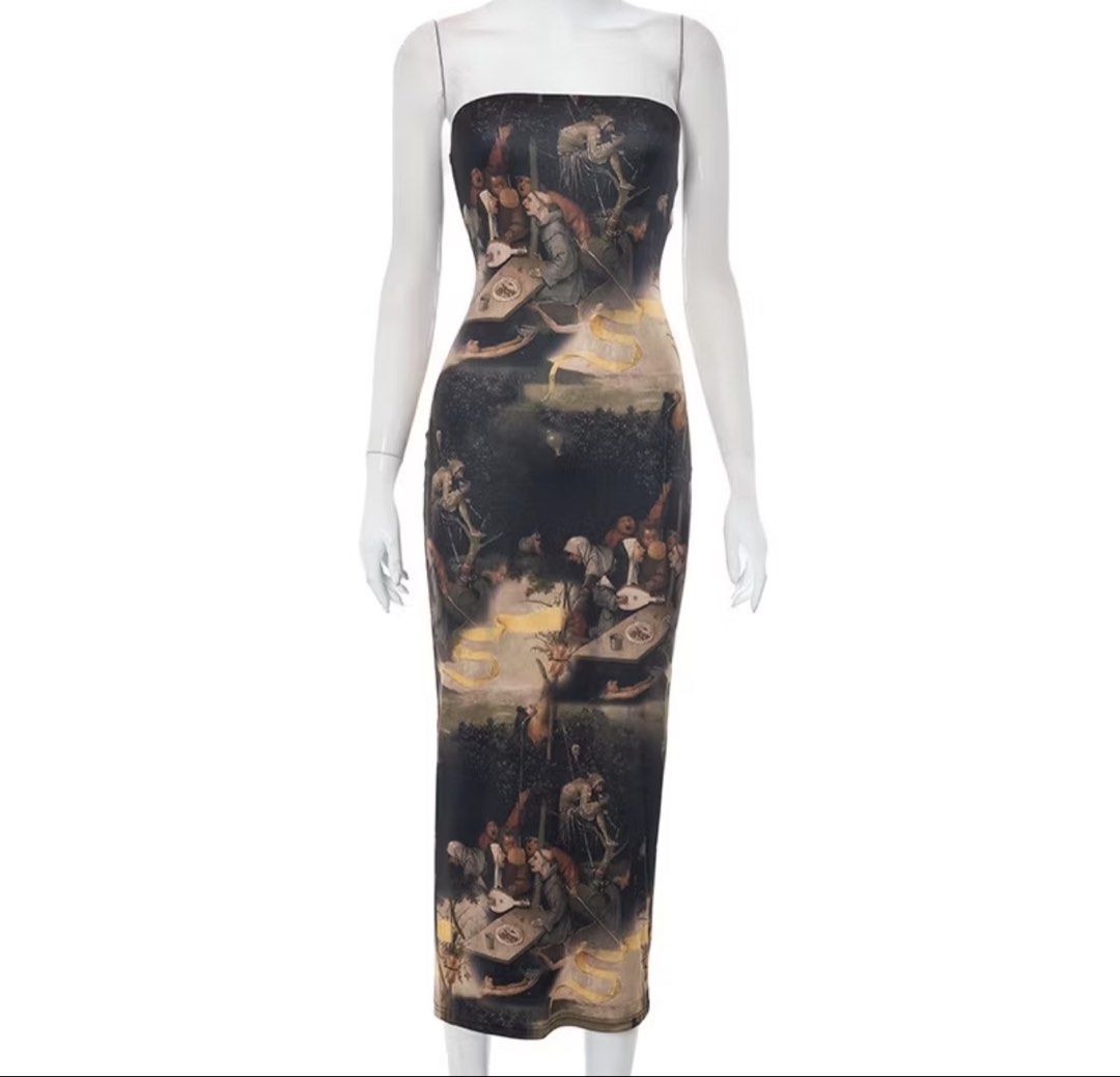 Retro Slimfit Long Dress Small-Med (Category: Dresses) located in Rizal. Submitted by dmplelicious (Listing ID 1460974231, Image 1). Description: .