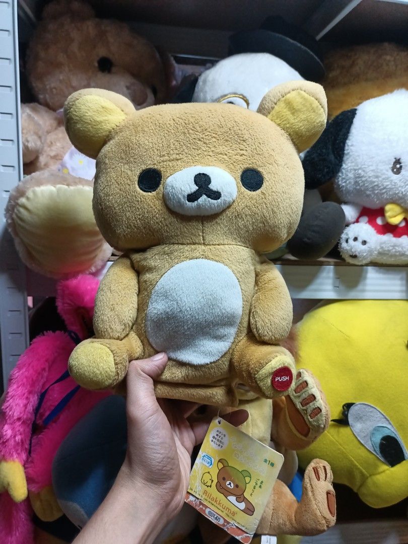 Rilakkuma Bundle (Category: Plushies & Soft Toys) located in Bulacan. Submitted by dainty.posh.stuffs (Listing ID 1461014829, Image 3). Description: ✨Name : Rilakkuma Bundle♥️♥️♥️ ✨1Semi Large Korilakkuma ✨1 Batt. Op Rilakkuma (untested) ✨1medium Kiroi ✨1medium Rilakkuma ✨1small Rilakkuma Category: San- X Item. Condition: No Damage and of course so CUTE!!! Gcash Payment upon order. No Reservation. Location: Philippines.