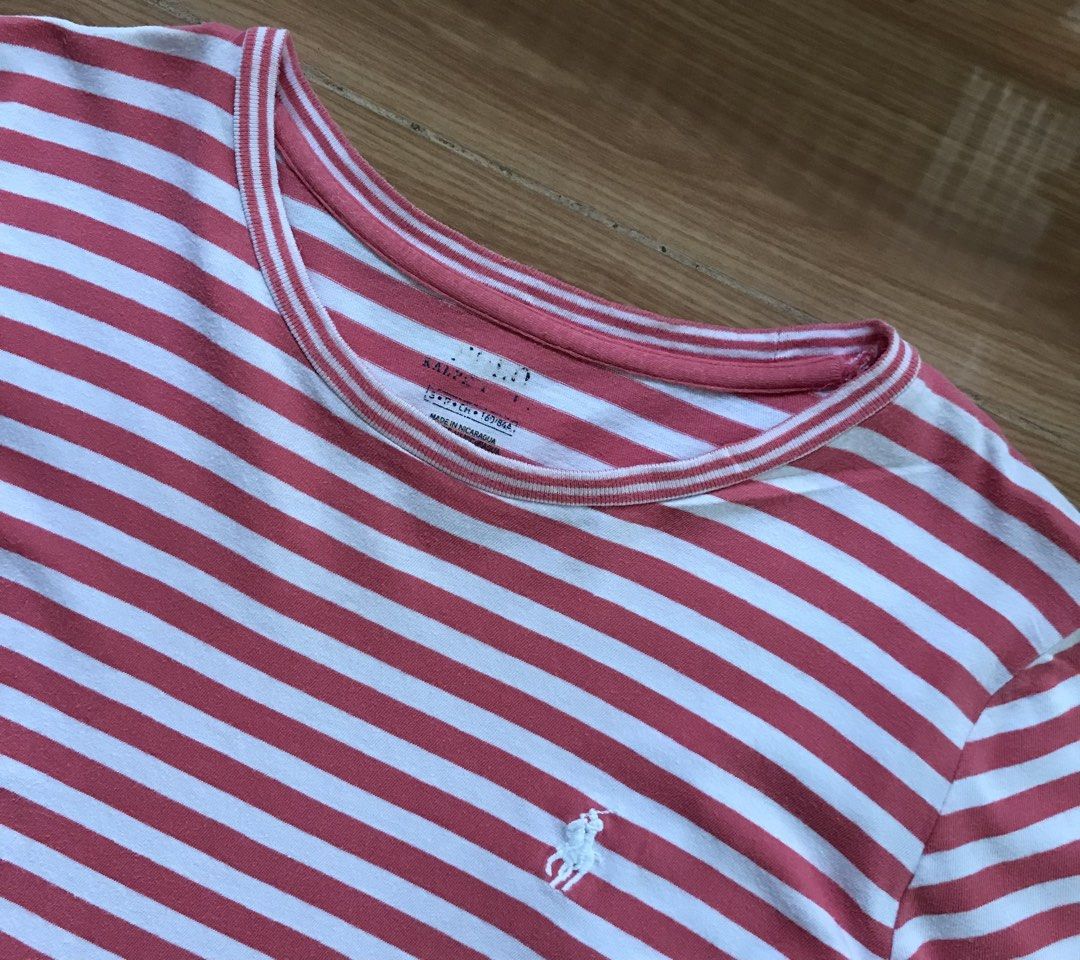 RL Pink Stripe Tops (Category: Others Tops) located in Cebu City. Submitted by whytruekoy (Listing ID 1460988432, Image 3). Description: RL Pink Stripe Tops Authentic Size small Excellent.