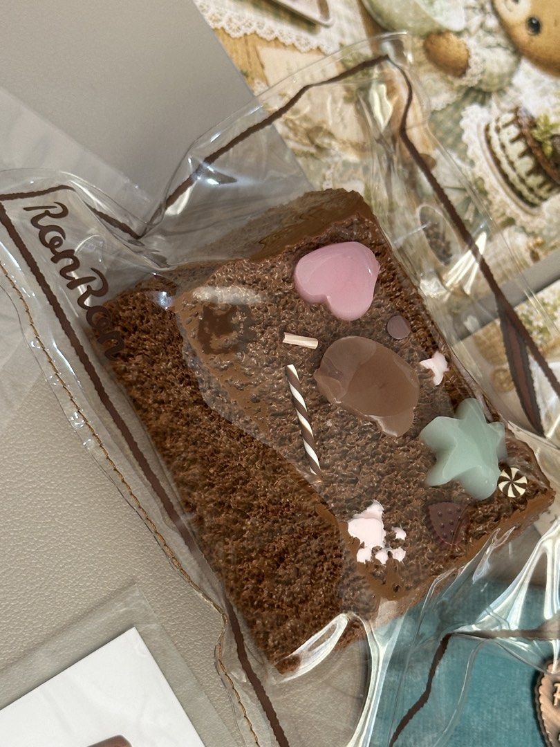 Ronron Mint Choco | Bear Jelly Toast (Category: Designer & Blind Box Toys) located in Tagbilaran City. Submitted by _harriet_ (Listing ID 1461066260, Image 1). Description: Ronron Mint Choco | Bear Jelly Toast Texture: Creamy Muddy Comes with: ♡ Collection card ♡ One replacement bag ♡ Collectible drawstring pouch ♡ Limited edition sticker with matching design ♡ Location: Bohol ♡ MOD: J&T (Shipping fee is ₱85) ♡ MOP: Gcash | Maya | BPI.