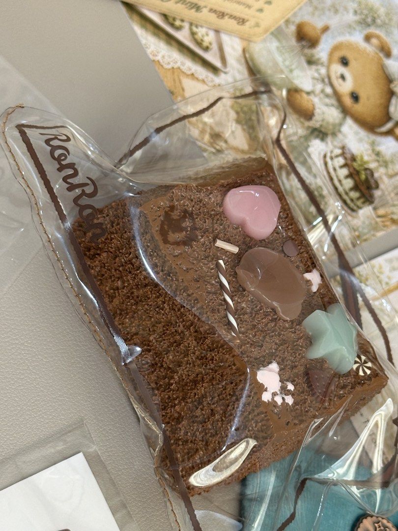 Ronron Mint Choco | Bear Jelly Toast (Category: Designer & Blind Box Toys) located in Tagbilaran City. Submitted by _harriet_ (Listing ID 1461066260, Image 3). Description: Ronron Mint Choco | Bear Jelly Toast Texture: Creamy Muddy Comes with: ♡ Collection card ♡ One replacement bag ♡ Collectible drawstring pouch ♡ Limited edition sticker with matching design ♡ Location: Bohol ♡ MOD: J&T (Shipping fee is ₱85) ♡ MOP: Gcash | Maya | BPI.