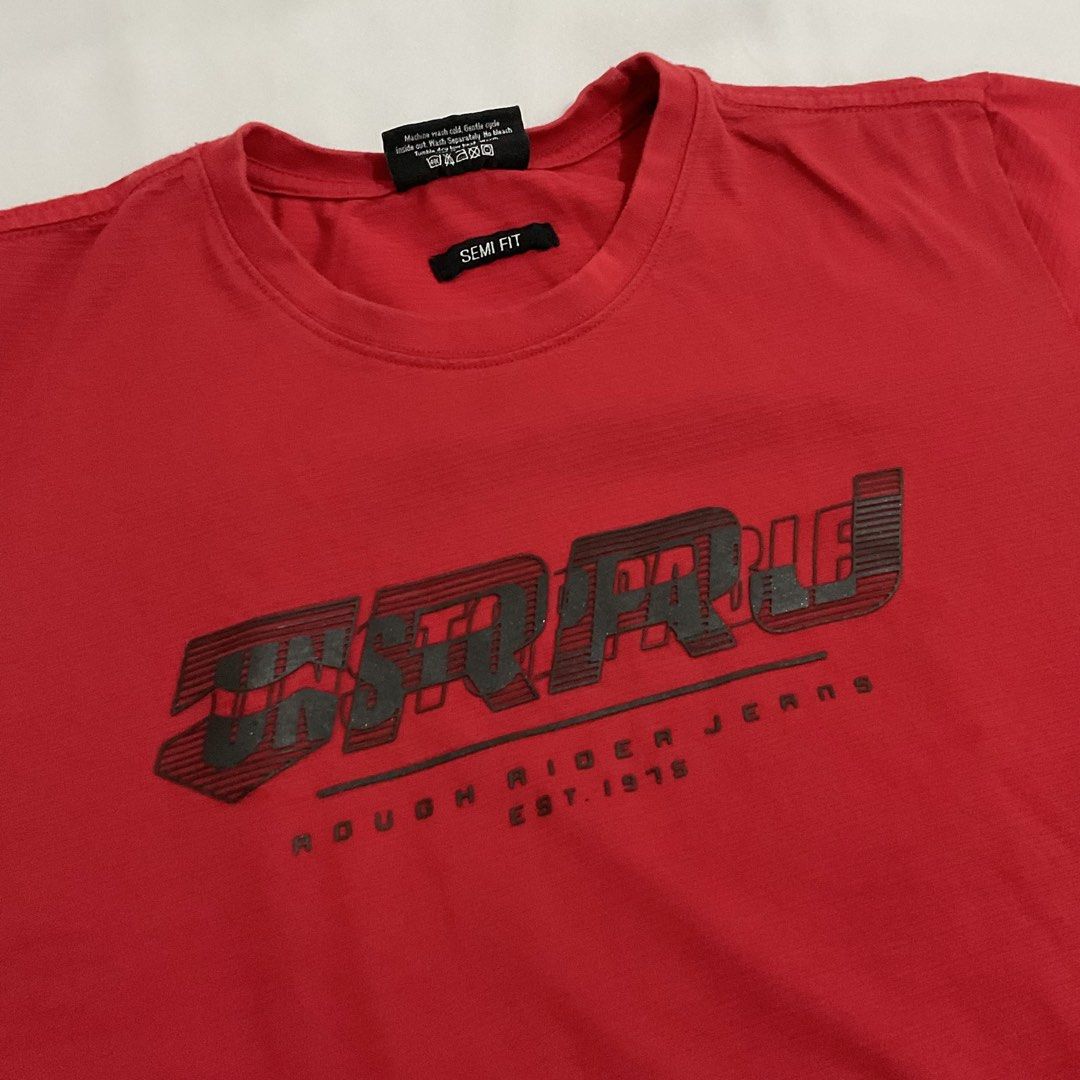 RRJ One 975 Men’s Red Basic Medium Semi Fit Graphic T Shirt (Category: Tshirts & Polo Shirts ) located in Caloocan City. Submitted by de_clothur (Listing ID 1460942110, Image 3). Description: .