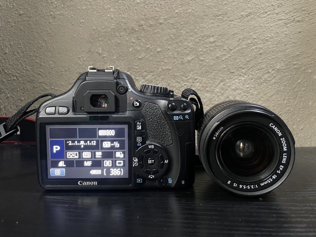 RUSHH CANON EOS 550D (Category: Cameras) located in Manila. Submitted by lvrezz (Listing ID 1461017307, Image 2). Description: CANON EOS 550D 5,500 Issue: Mild Fungus SPECS: •18.0MP APS-C CMOS Sensor •Interchangeable EF/EF-S Lens Mount •Canon EF-S 18–55mm f/3.5–5.6 IS II Kit Lens •3.0-inch Vari-Angle LCD Screen •Full HD 1080p Video Recording •DIGIC 4 Image Processor •Released in 2010 Inclusion: Unit, Orig Batt, Orig Charger, Sdcard MOD/MOP: J&t/G