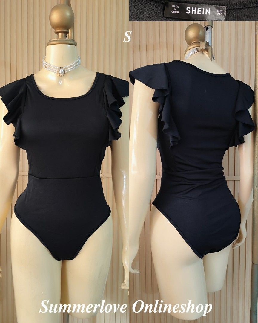 (S) Shein Bodysuit (Category: Bikinis & Swimsuits) located in Paranaque City. Submitted by sl_shop05 (Listing ID 1460926999, Image 1). Description: 🌻Like New🌻 🌼Brand: SHEIN ➡️No Pads 💫w/ snap buttons ✨Size: Small ❎𝑨𝒍𝒍 𝒊𝒕𝒆𝒎𝒔 𝒂𝒓𝒆 𝑷𝑹𝑬𝑳𝑶𝑽𝑬𝑫 𝒊𝒏 𝑮𝒐𝒐𝒅 𝑪𝒐𝒏𝒅𝒊𝒕𝒊𝒐𝒏 ❎𝑷𝒍𝒆𝒂𝒔𝒆 𝒅𝒐 𝒎𝒂𝒏𝒂𝒈𝒆 𝒚𝒐𝒖𝒓 𝒆𝒙𝒑𝒆𝒄𝒕𝒂𝒕𝒊𝒐𝒏𝒔. ❎𝑾𝑨𝑺𝑯 𝒃𝒆𝒇𝒐𝒓𝒆 𝑼𝑺𝑬‼️ ❎𝑩𝑼𝒀 𝒂𝒕 𝒚𝒐𝒖𝒓 𝒐𝒘𝒏 𝒓𝒊𝒔𝒌‼️ ❎𝑵𝑶 𝑹𝑬𝑻𝑼𝑹𝑵