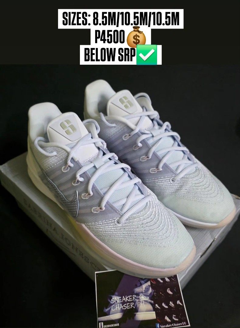 Sabrina 3 Infinite (Category: Sneakers) located in Muntinlupa City. Submitted by john.carlotanyag (Listing ID 1461078223, Image 1). Description: Wmns Sabrina 3 "INFINITE" SIZES: 10WMNS (8.5MENS) 12WMNS (10.5MENS) x2 PRICE: P4500💰 BELOW SRP✅️ ON HAND✅️ Shipping Nationwide 📦 (LBC/JNT/LALAMOVE).