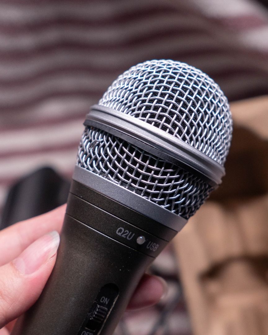 Samson Q2U USB Dynamic Microphone (Category: Microphones) located in Cavite. Submitted by joolei.declutter (Listing ID 1460958619, Image 3). Description: ‼️ PLS READ FIRST, NO READ NO REPLY 🚫 no haggling please, last price posted! ‼️ PAYMENT FIRST BEFORE RESERVING 💵 selling for PHP 2,500 ✦ RFS: upgraded ✦ still in very good condition 🛍️ original price is PHP 5,000 👉 bought from JG Superstore 🎁 INCLUSIONS ✦ mic ✦ box & manuals ✦ USB cable ✦ s