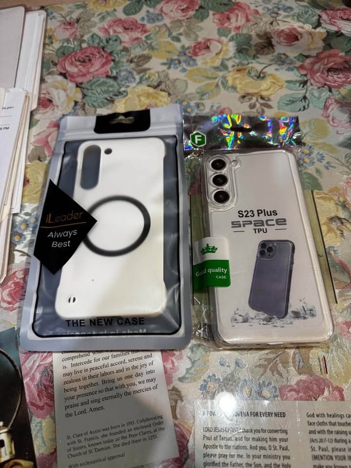 SAMSUNG S23 PLUS PHONE CASE (Category: Other Mobile & Gadget Accessories) located in Manila. Submitted by shnmnajoo (Listing ID 1460974385, Image 2). Description: SAMSUNG S23 PLUS PHONE CASE RFS: HINDI NAGAMIT.