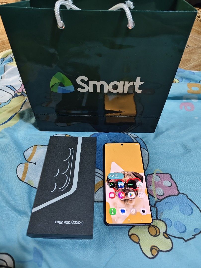 samsung s26 ultra (Category: Samsung) located in Taytay. Submitted by bravetiger.e7897e (Listing ID 1460961874, Image 1). Description: samsung galaxy s26 ultra cobalt violet 256gb 1 week old pa lang re new from smart plan/not finance/ reset all u want sa meet up no reciept... complete box/same imei unit case worth 3k plus cord original pin 256gb negotiable for sure buyer open for swap sa lower unit..add cash..or straight sa same value rfs: need c