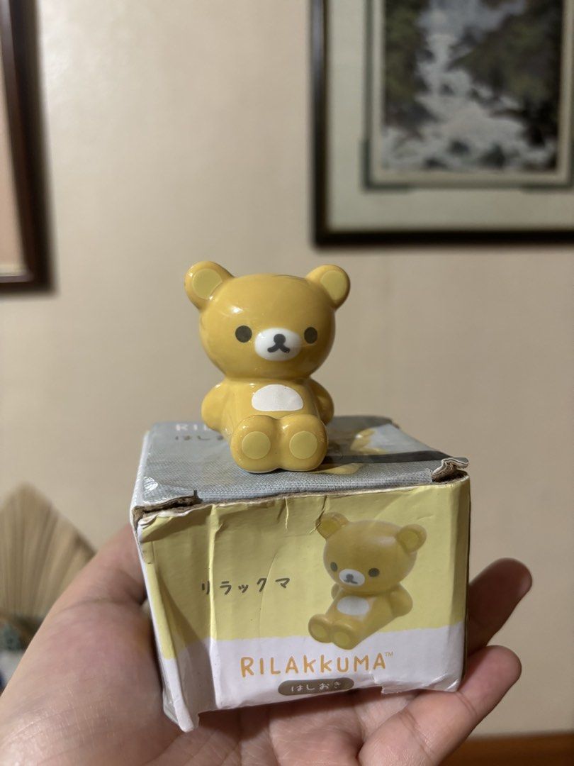 San-X Rilakkuma Chopstick Rest (Category: J-Wave Merchandise) located in Abucay. Submitted by leeeeeeeeeeen (Listing ID 1460956923, Image 3). Description: .
