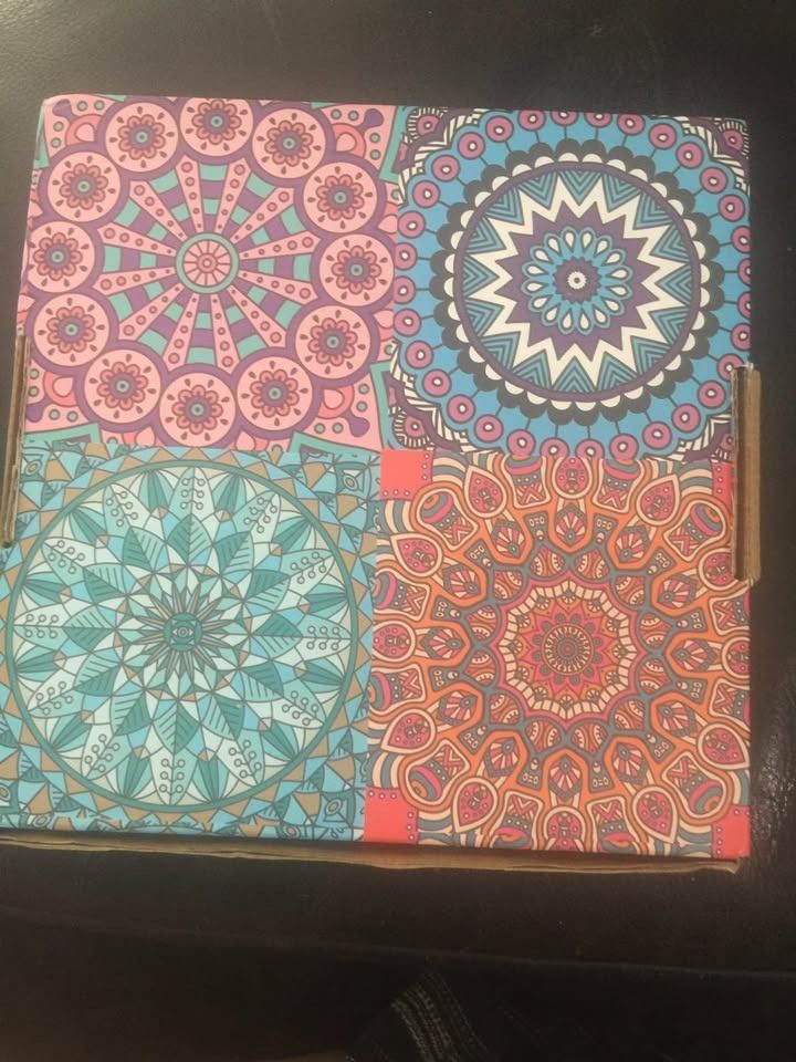 Scented Candle Gift Set / 4-Piece Scented Candles (Category: Home Fragrance) located in Santa Rosa. Submitted by bibikyu (Listing ID 1460984024, Image 2). Description: Scented Candle Gift Set Beautiful decorative scented candles with a colorful mandala-inspired design. Perfect for room decoration, relaxation, gifts, or adding a cozy ambiance to your space. • Unbranded / No Brand • Scented candles • Decorative gift-box design • Great for home déco