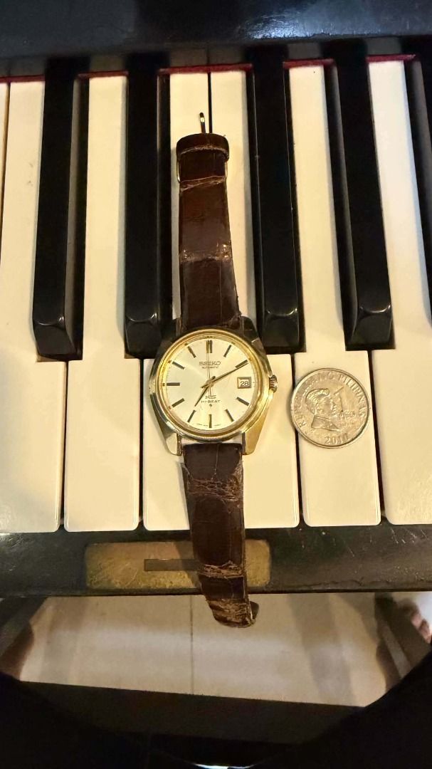 Seiko KING SEIKO 5625-7000T (Category: Men's Watches) located in Paranaque City. Submitted by Marvus. (Listing ID 1461035902, Image 2). Description: A pretty special watch from the height of the "grammar of design" era of seiko. If you know you know. Will replace the strap with a better black strap as soon as you buy. 35.5mm slightly negotiable upon meetup meetup loc: LRT stations, UST dm for inquiries can ship nationwide BMBY april 1971.
