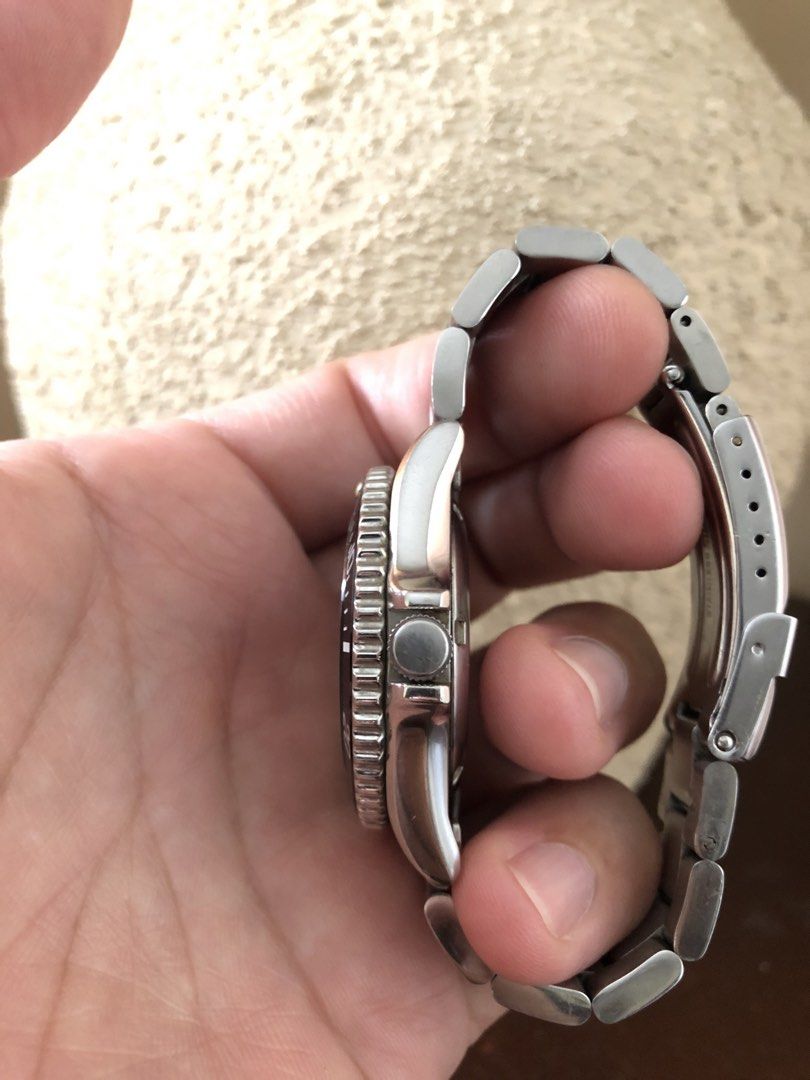 Seiko Submariner Mod Watch (Category: Men's Watches) located in Paranaque City. Submitted by vince386 (Listing ID 1460945739, Image 3). Description: FOR SALE: Seiko Submariner MOD Watch. Base watch is 10bar SKX033. Used with minimal scratches due to daily use. PRICE: 7.8k neg MEETUP: McKinley West Taguig DELIVERY: via Lalamove fee shouldered by the buyer.