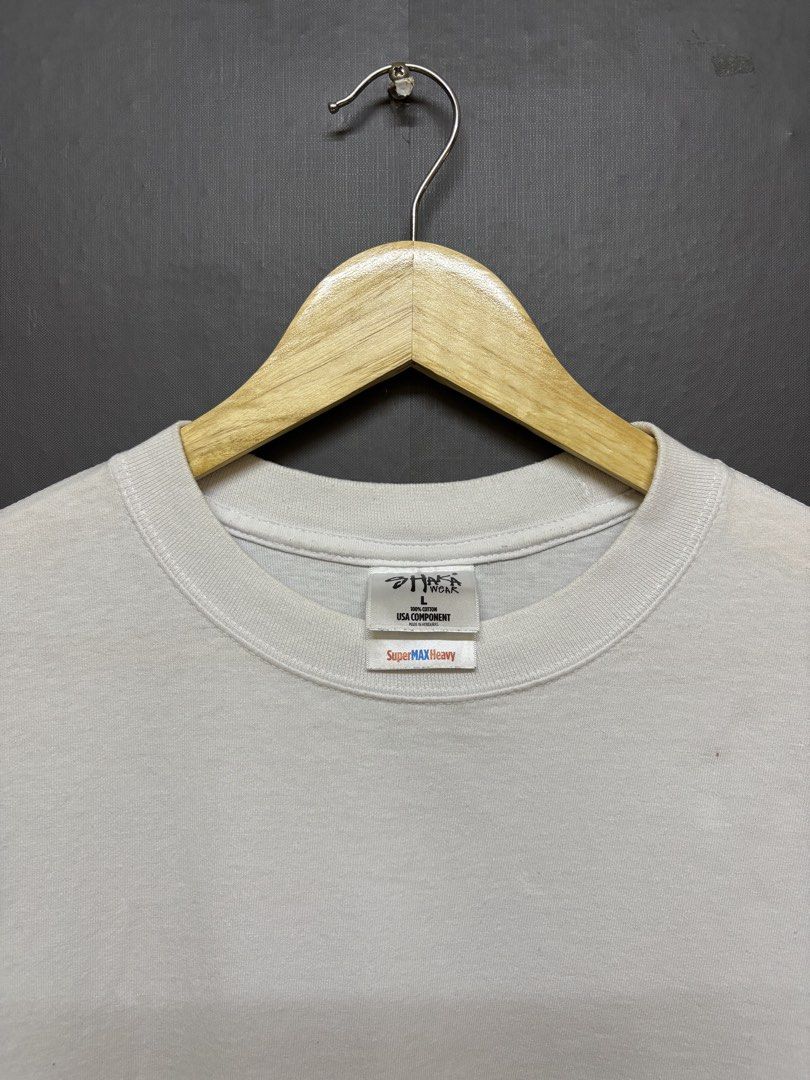 Shaka wear (Category: Tshirts & Polo Shirts ) located in Cavite. Submitted by staythrifted.23 (Listing ID 1460957911, Image 2). Description: Size : Large on 🏷️ Dimes : Length 30 Width 22 Condition : Like new Color rate : 9.8/10 Washed and ready to wear Issue : Ligth dirt stain ( washable ) Loc. Cavite We ship nationwide Payment first .