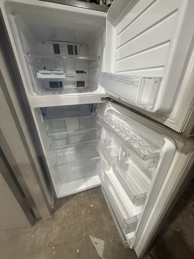 Sharp Refrigerator (Category: Refrigerators & Freezers) located in Singapore. Submitted by jazab (Listing ID 1460967521, Image 6). Description: Sharp 2-door fridge (freezer on top). Ideal for small homes or as a spare..