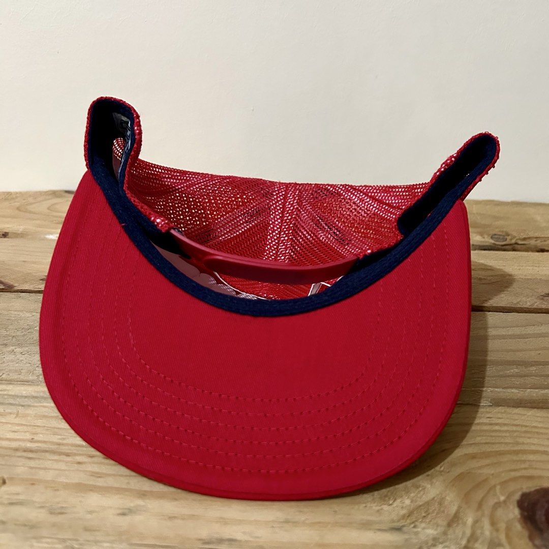 Slow Ride Original Mesh Back Red Racing Cap (Category: Caps & Hats) located in Plaridel. Submitted by hatsandthreadsco. (Listing ID 1461082037, Image 3). Description: Plaridel Bulacan loc Detailed pictures posted 600 only As new condition Adult size | Adjustable .