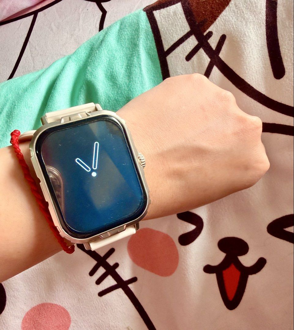 Smartwatch with Colorful Apps and Custom Watch Faces (Category: Wearables & Smart Watches) located in Manila. Submitted by zamarah08 (Listing ID 1460941299, Image 3). Description: ⌚ SMART WATCH FOR SALE — ₱1,800 ONLY! ⌚ ✨ Stylish + Smart + Health Features in One! Perfect for everyday use, work, fitness, or as a gift! 🎁 ❤️ FEATURES: • ❤️ ECG Monitoring • 💓 Pulse / Heart Rate Monitoring • 🩺 BP Reading • 📱 Health App — track your health data thr