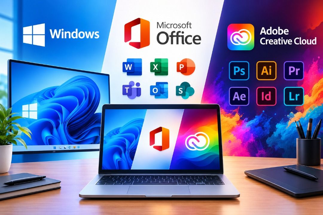 SOFTWARES (MICROSOFT WINDOWS | MICROSOFT OFFICE | ADOBE CREATIVE CLOUD) (Category: Software) located in Dasmarinas. Submitted by pdrgnzxc (Listing ID 1460941330, Image 1). Description: PLS SEND A MESSAGE FOR EXACT DETAILS.