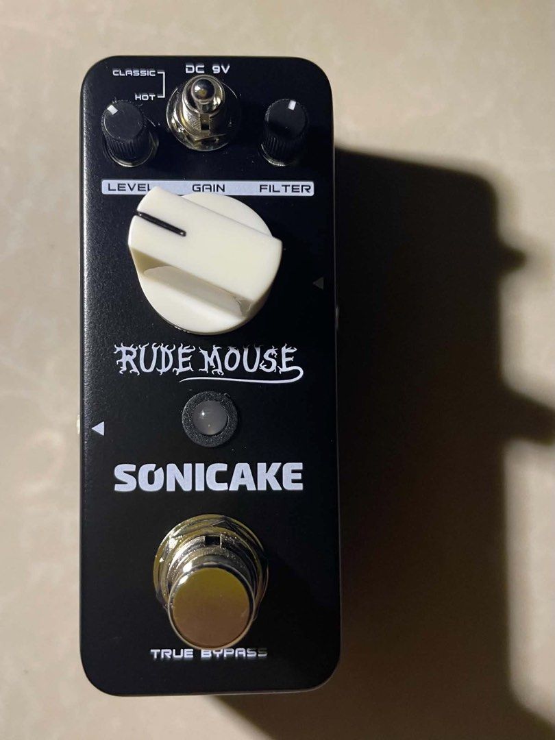 SONICAKE Rude Mouse Distortion Guitar Pedal (Category: Musical Instruments) located in Mandaluyong City. Submitted by gemofreaks (Listing ID 1461037280, Image 1). Description: .