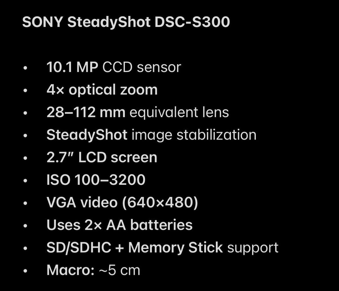SONY DIGICAM (Category: Cameras) located in Manila. Submitted by rivriver (Listing ID 1461093502, Image 3). Description: FOR SALE SONY DSC S3000 rfs: need funds please dm if interested .