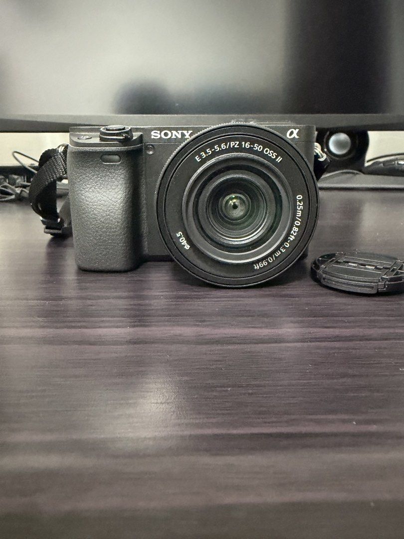 Sony A6400 For Sale (Category: Cameras) located in Baguio. Submitted by book_peej (Listing ID 1461019283, Image 3). Description: Sony A6400 For Sale Details: - With box - Condition: pristine, no dents or scratches - Shutter count: 2,460 - Warranty: until 2028 - Date purchased: 12/25/25 - Reason for selling: upgrading Included: - Sony A6400 body - Standard Zoom Lens (E PZ 16-50mm F3.5-5.6 OSS II) - AC Adaptor - Rechargeable Battery Pack (NP-FW50) 